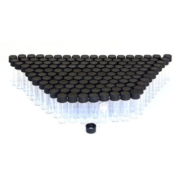 Case Of 1 Dram (1/8 oz) Glass Bottles – Case Size = 3,456