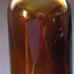 4 oz. Amber Round Bottle – Set Of 12