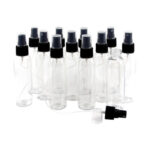 4 oz. Plastic Bottles w/Atomizer – 12 pk