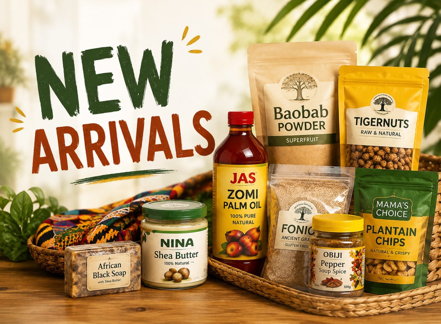 NEW ARRIVALS