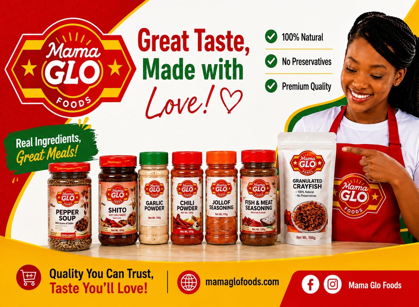 MAMA  GLO FOODS